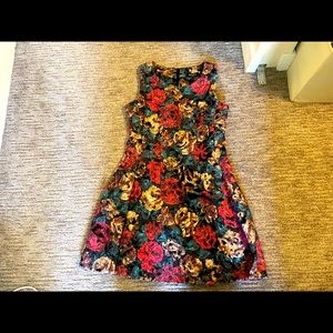 Flower winter dress
